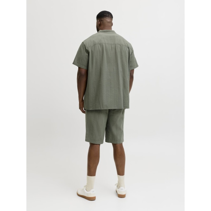JACK& JONES Plus Jaiden Tyson Jogger Shorts - Vetiver