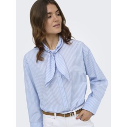 ONLY Disako Langærmet Sløjfe Skjorte - Windsurfer