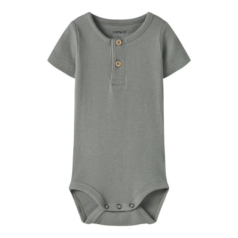 NAME IT BABY Kab Bodystocking - Shadow