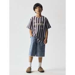 NAME IT Kids Fidur Kortærmet T-shirt - Blue Fog