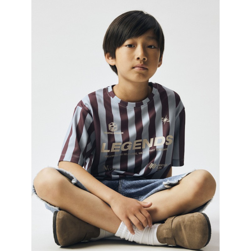 NAME IT Kids Fidur Kortærmet T-shirt - Blue Fog