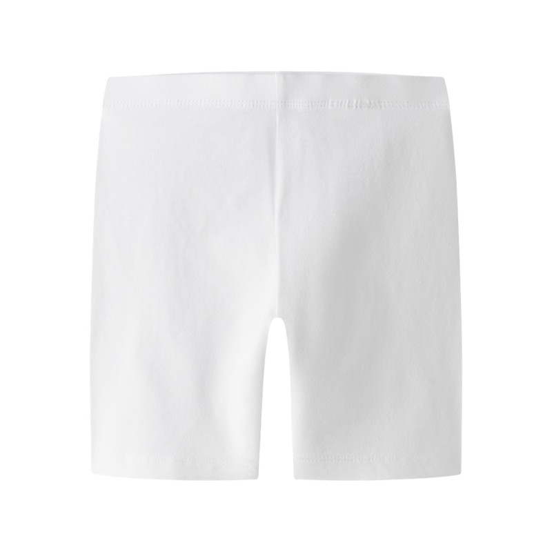 NAME IT Kids Vivian Kort Leggings - Bright White