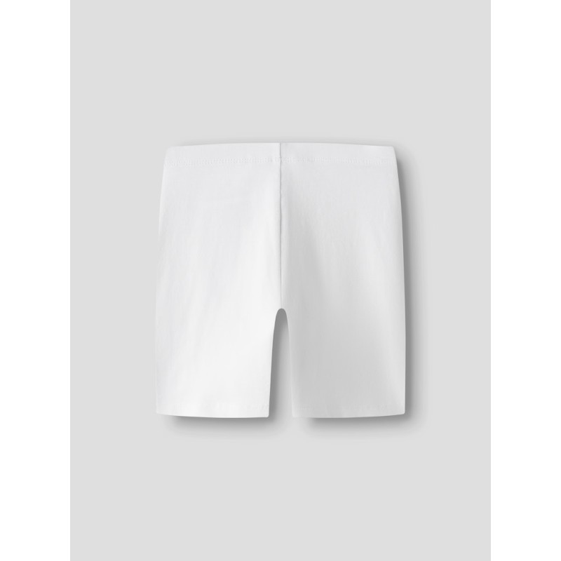 NAME IT Kids Vivian Kort Leggings - Bright White