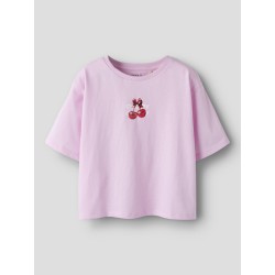 NAME IT Kids Farinaz Kortærmet Kort Top - Pirouette