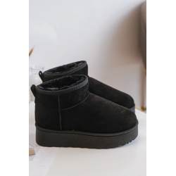 ITALIA Kids Platform Bamsesko M. Høj skaft - Sort