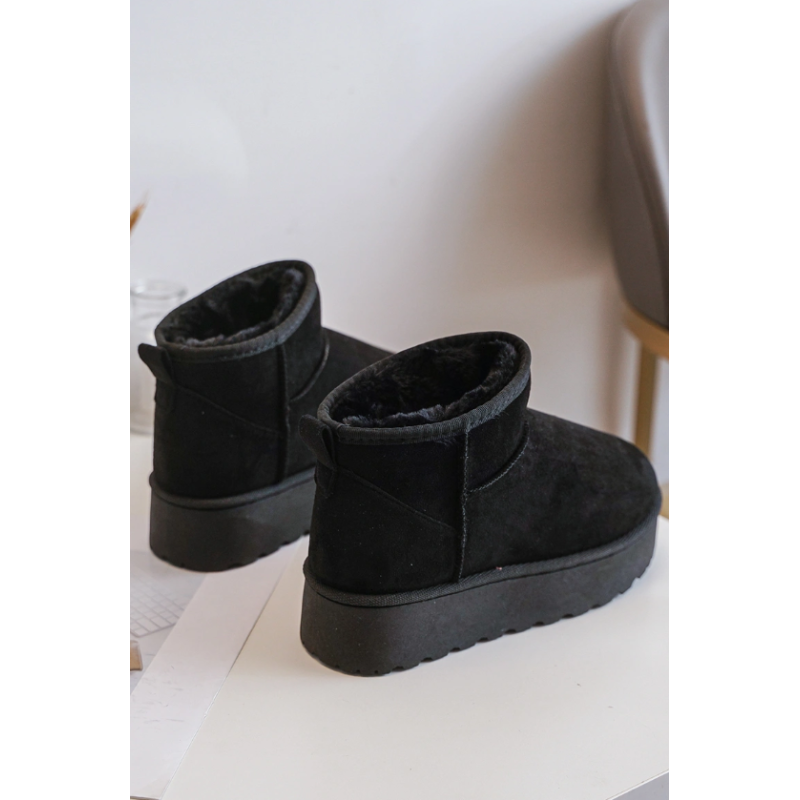 ITALIA Kids Platform Bamsesko M. Høj skaft - Sort