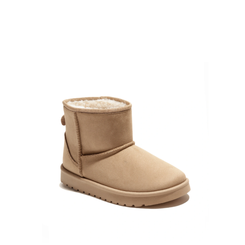 ITALIA Kids Platform Bamsesko M. Høj Skaft - Taupe