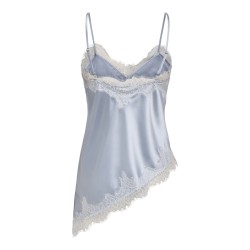 ONLY Bella Strop satin Blonde Top - Niagara Mist