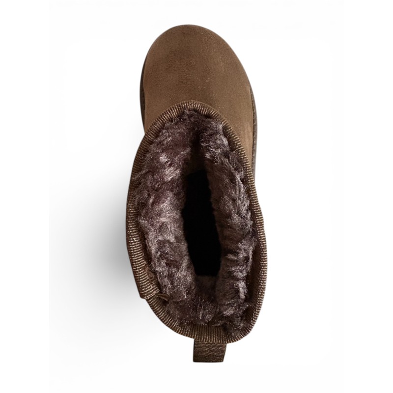 ITALIA Kids/Mini Platform Bamsesko M. Lav skaft - Brown