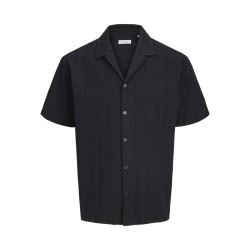 JACK & JONES Tyson kortærmet resort skjorte - Black