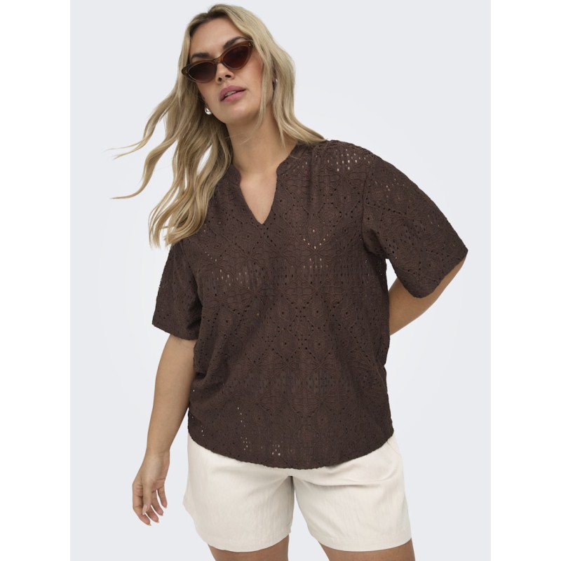 ONLY CARMAKOMA Hellen kortærmet t-shirt - Shopping bag