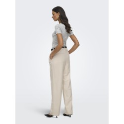 JDY Lucky kortærmet T-shirt - Light Grey Melange