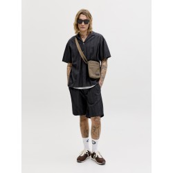 JACK & JONES Jaiden Tyson Jogger Shorts - Black