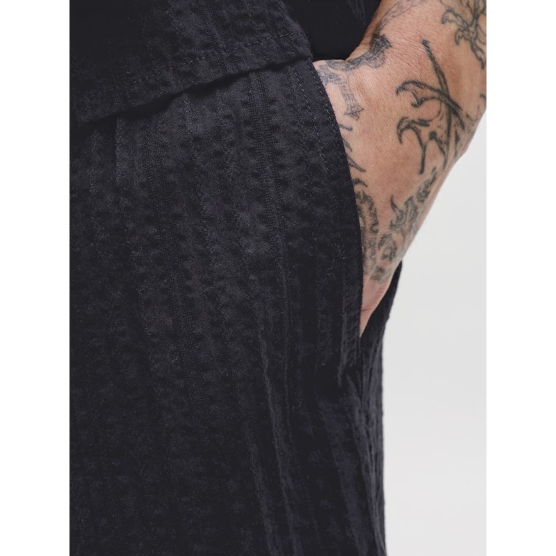 JACK & JONES Jaiden Tyson Jogger Shorts - Black