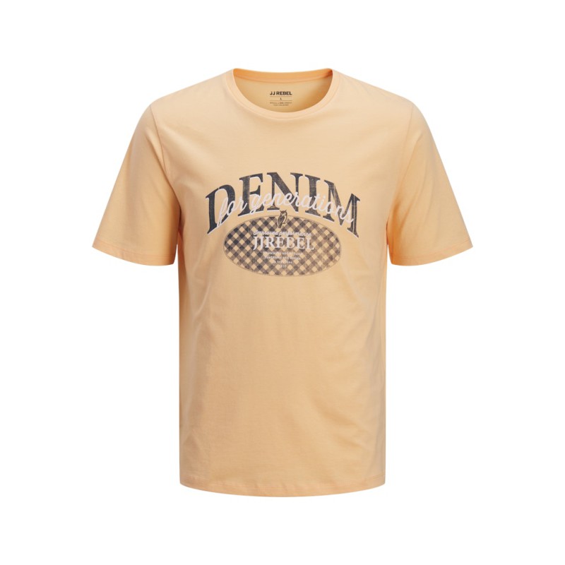 JJ REBEL Gaze kortærmet t-shirt - Apricot Ice