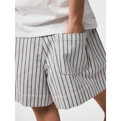 PIECES Billo pull up shorts - Cashmere Blue