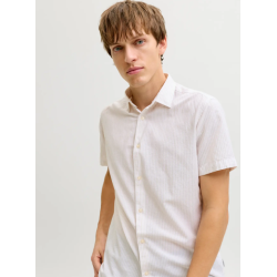 JJ REBEL Moss Sunny Hør Skjorte - Moonbeam