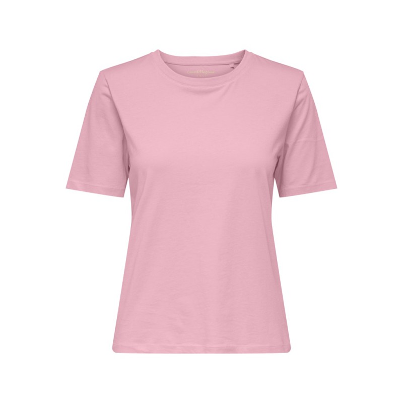 ONLY Happy S/S Rund Hals T-shirt - Romance Rose