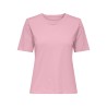 ONLY Happy S/S Rund Hals T-shirt - Romance Rose