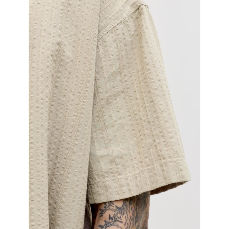 JACK & JONES Tyson kortærmet resort skjorte - String