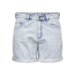 ONLY Phine Denim shorts - Light Blue Bleached Denim