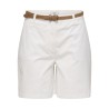 JDY Chicago bermuda shorts - Snow White