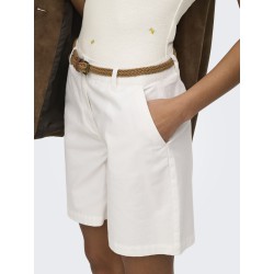 JDY Chicago bermuda shorts - Snow White