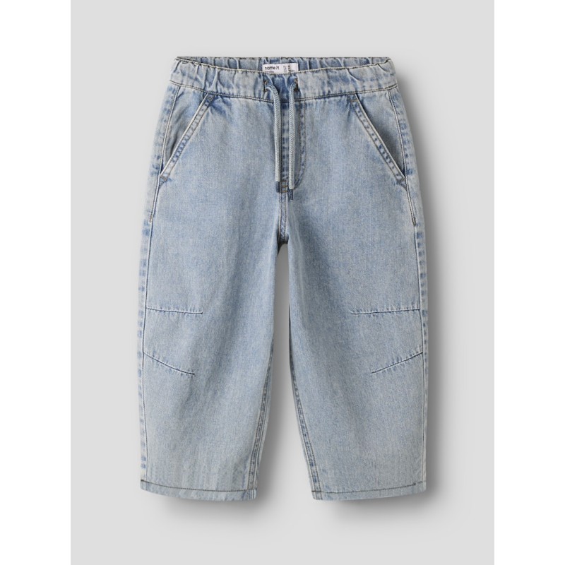 NAME IT MINI Jog barrel Jeans - Light Blue Denim