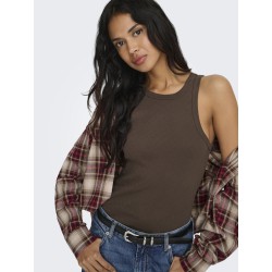 ONLY Madison Tank top - Chocolate Martini