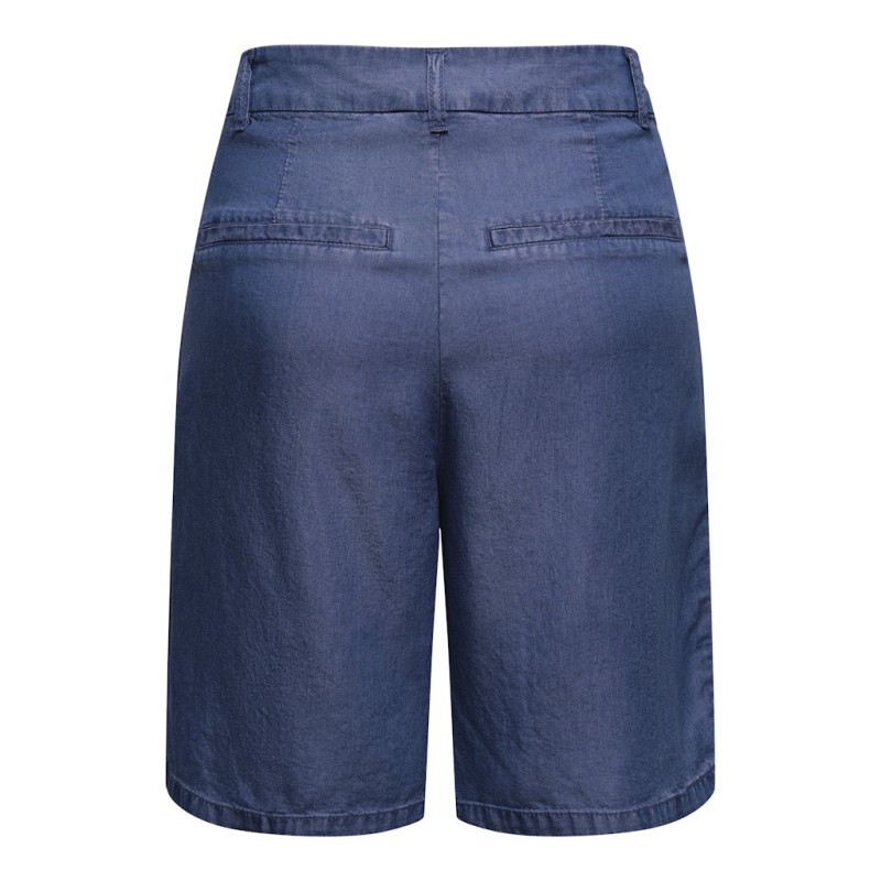 ONLY Charis Life bermuda shorts - Dark Blue Denim