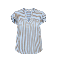 ONLY Bari kortærmet top - Soft Chambray