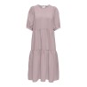 ONLY Emmia trekvartærmer kjole - Burnished Lilac