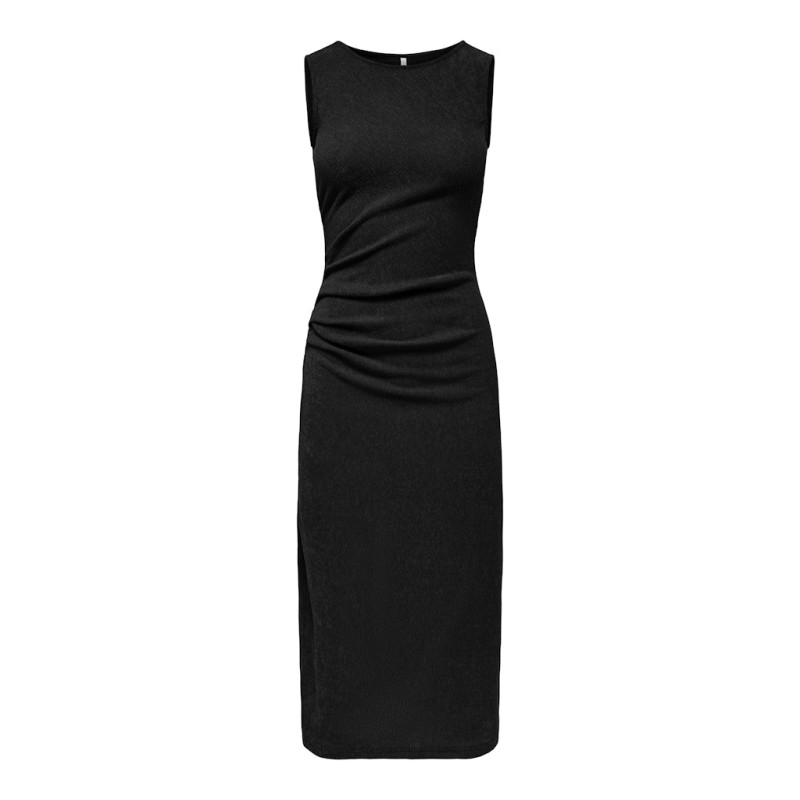 ONLY Lava ærmeløs lang kjole - Black