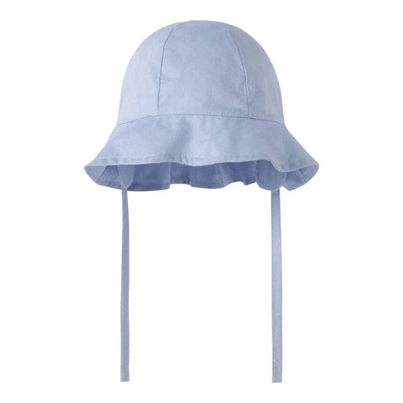 NAME IT Baby Zilu UV Hat M/ Øreklapper - Blue Fog