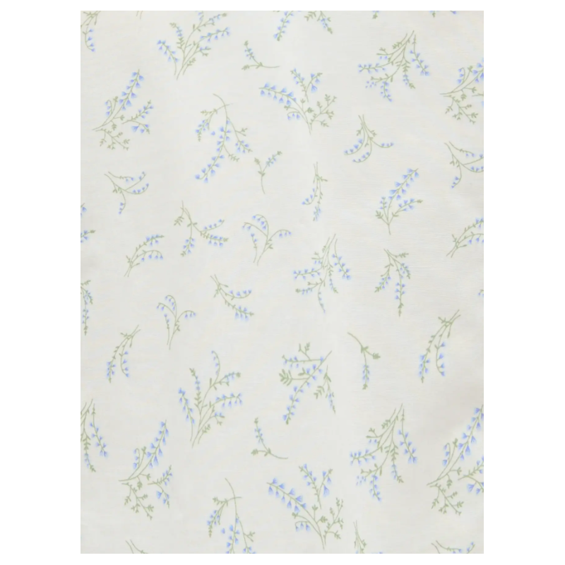 ONLY Tea-Idris Kortærmet Flæse Top - Cloud Dancer / Wild Bundles