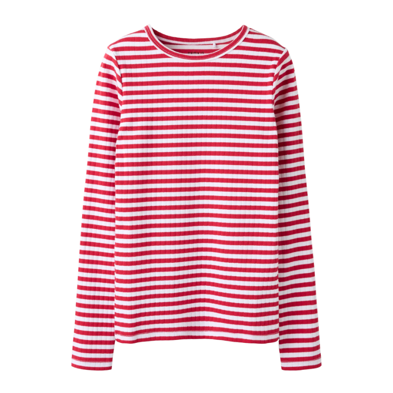 NAME IT Kids Suraja S-Xlim L/s Bluse - Lollipop