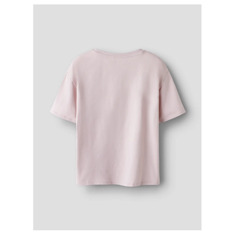 NAME IT KIDS Akun Stitch Kortærmet T-shirt - Burnished Lilac