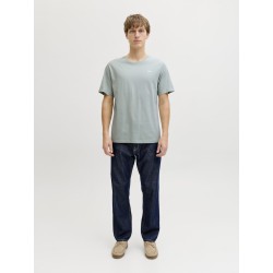 JJ Rebel Rebel Logo T-shirt - Aqua Gray