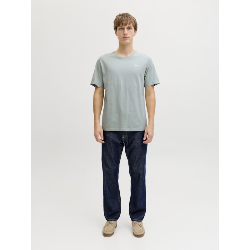 JJ Rebel Rebel Logo T-shirt - Aqua Gray