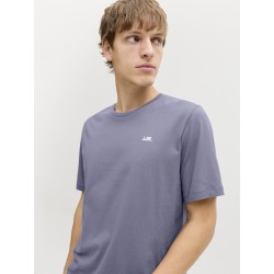 JJ Rebel Rebel Logo T-shirt - Folkestone Gray