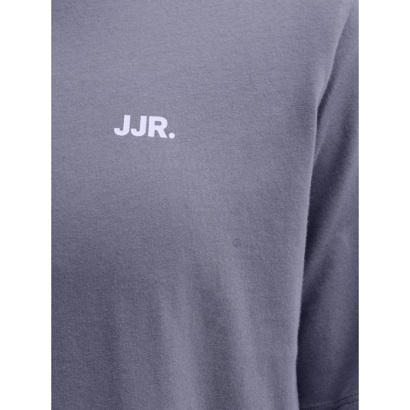 JJ Rebel Rebel Logo T-shirt - Folkestone Gray