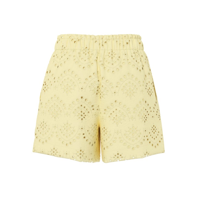 PIECES Vilde shorts - French Vanilla