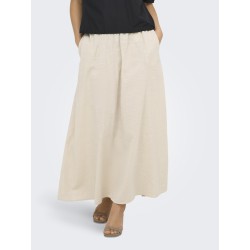 ONLY Tizana Lang Nederdel - Silver Lining