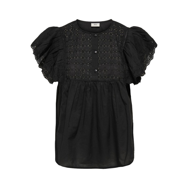 JDY Sigga Kortærmet Top - Black