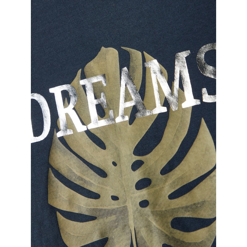 NAME IT Kids Delfine Kortærmet Top - Dark Sapphire