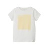 NAME IT KIDS TIGNE SS T-SHIRT- WHITE ALYSSUM