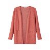 NAME IT Kids Victri Langærmet Strik Cardigan - Etruscan Red