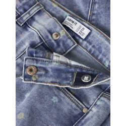 NAME IT MINI Salli slim denim shorts - Medium blue denim