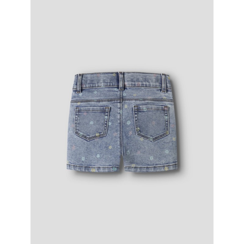 NAME IT MINI Salli slim denim shorts - Medium blue denim