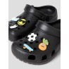NAME IT KIDS Fame Clogs - Black 6 pins sport